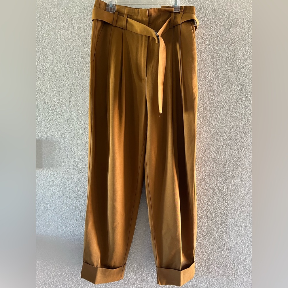 Elizabeth and James pleated high rise pants